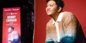 Gaes !!! Denny Caknan Sukses Tampil di E-Billboard Besar di Taiwan