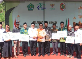 Pemerintah Kabupaten Mojokerto secara resmi meluncurkan program Kampung Zakat 'Maslahah Sejahtera' ingdi Desa Tawangrejo, Kecamatan Jatirejo, pada Kamis (21/11/2024)