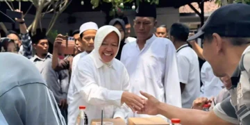 Calon Gubernur Jawa Timur nomor urut 3, Tri Rismaharini, atau bu Risma berkomitmen untuk melakukan normalisasi Kali Porong jika terpilih