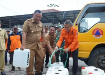 Beberapa daerah di kabupaten Kediri diguyur hujan, namun Sejumlah wilayah masih menghadapi kekeringan dan perlukan bantuan air bersih.