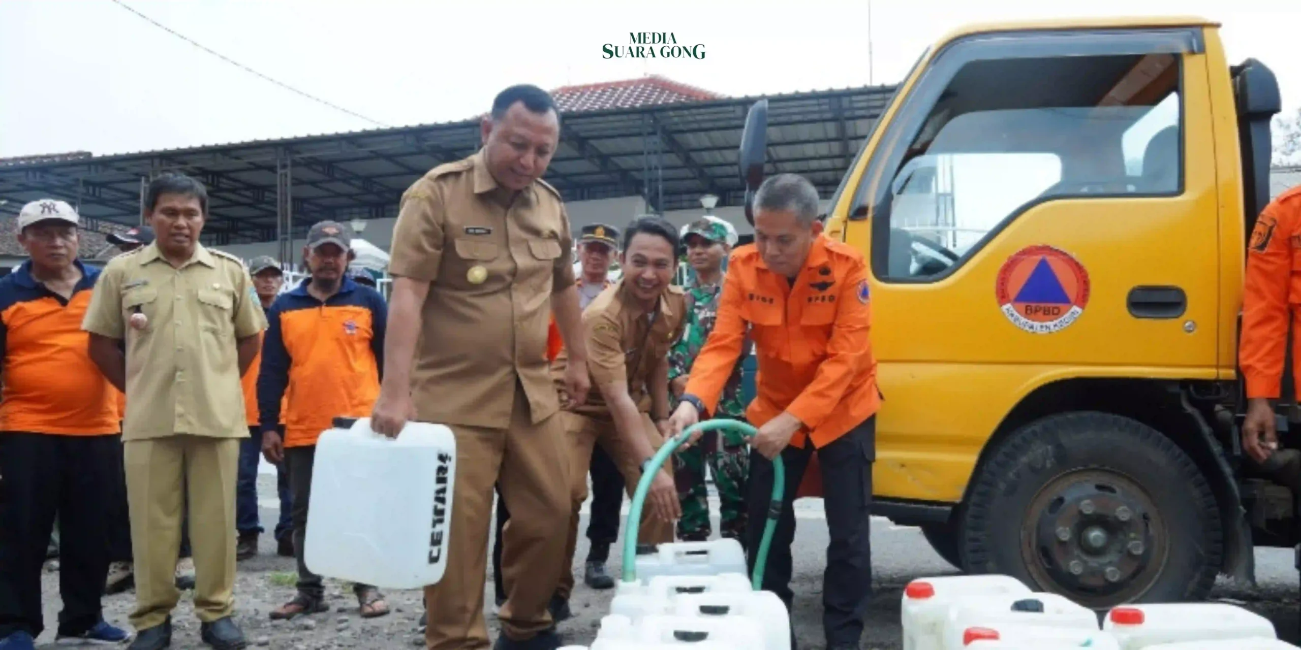 Beberapa daerah di kabupaten Kediri diguyur hujan, namun Sejumlah wilayah masih menghadapi kekeringan dan perlukan bantuan air bersih.