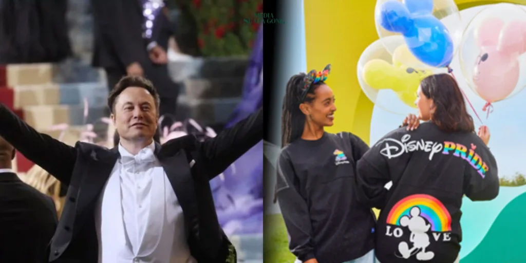 Gaes !!! Elon Musk Blokir Konten Pride Disney di X, Sebut “Woke” Tidak Cocok untuk Anak-anak