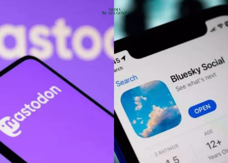 Fenomena eksodus pengguna dari aplikasi X ke platform alternatif seperti Mastodon dan Bluesky menjadi sorotan