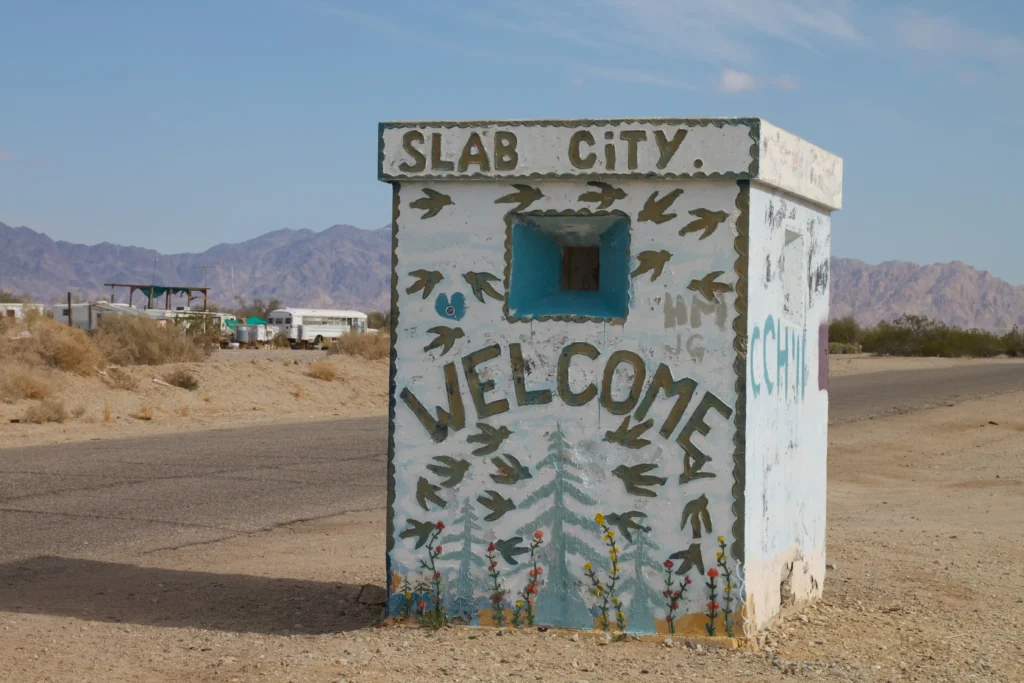 slab city welcome