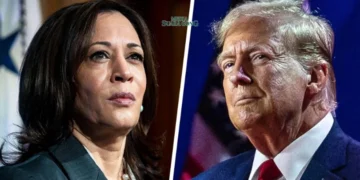 Trump vs Harris: Pertarungan Seru Pemilu AS 2024, Siapa yang Bakal Menang? (Media Suaragong)