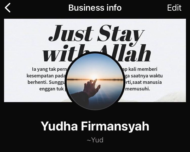 Sehari Hanya Boleh Minum Air Putih 600 Ml (Foto Profil Whatsapp alm. M.Yudha Firmansyah)