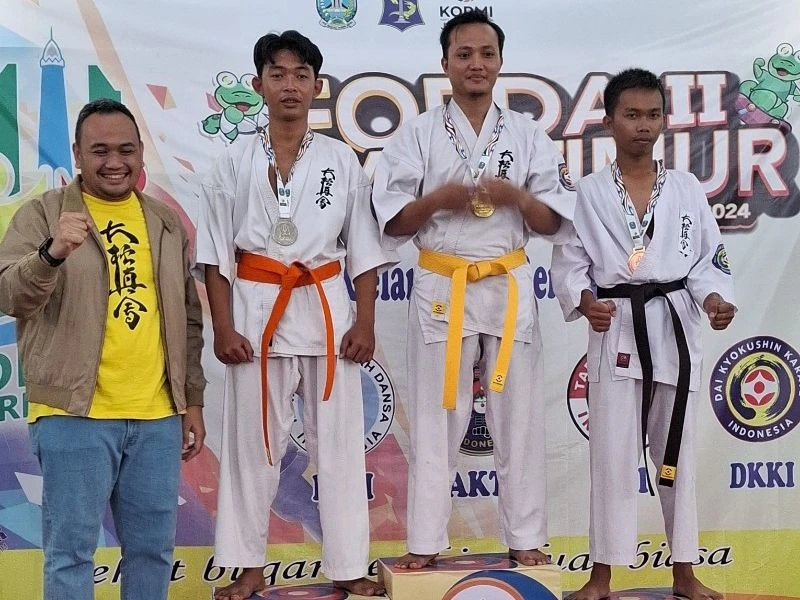 Gelaran FORDA Jatim 2024 di Gelanggang Remaja Surabaya, menjadi panggung aksi memukau dari cabang Dai Kyokushin Karate Indonesia.