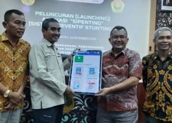 Pemerintah Kabupaten Bondowoso bersama LP2M Unej memperkenalkan aplikasi Sistem Preventif Stunting atau SIPenTing