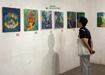 Perpustakaan Mula Malurung Lumajang jadi Saksi Pameran Seni Rupa Artjapada