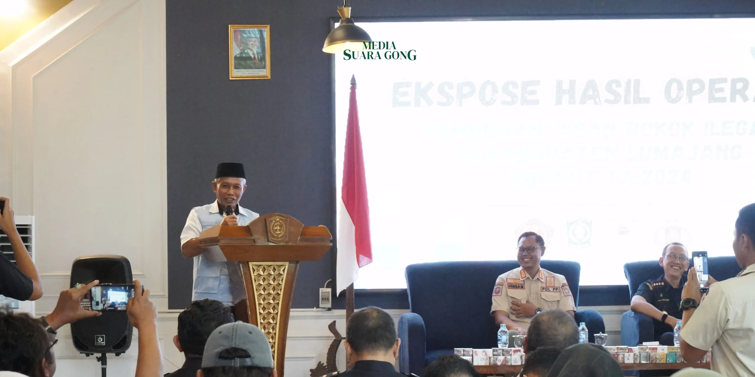 Ribuan Rokok Ilegal Dimusnahkan di Lumajang, Peredaran Makin Terkendali