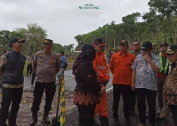 Hujan deras yang mengguyur wilayah Kabupaten Malang beberapa hari lalu memicu terjadinya longsor di 10 titik Jalur Lintas Selatan (JLS).