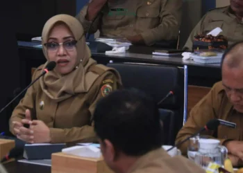 Dalam mengantisipasi dan meenangani Potensi Inflasi Jelang Nataru, Pemkab Mojokerto Gelar High Level Meeting pada Selasa (17/12/2024)