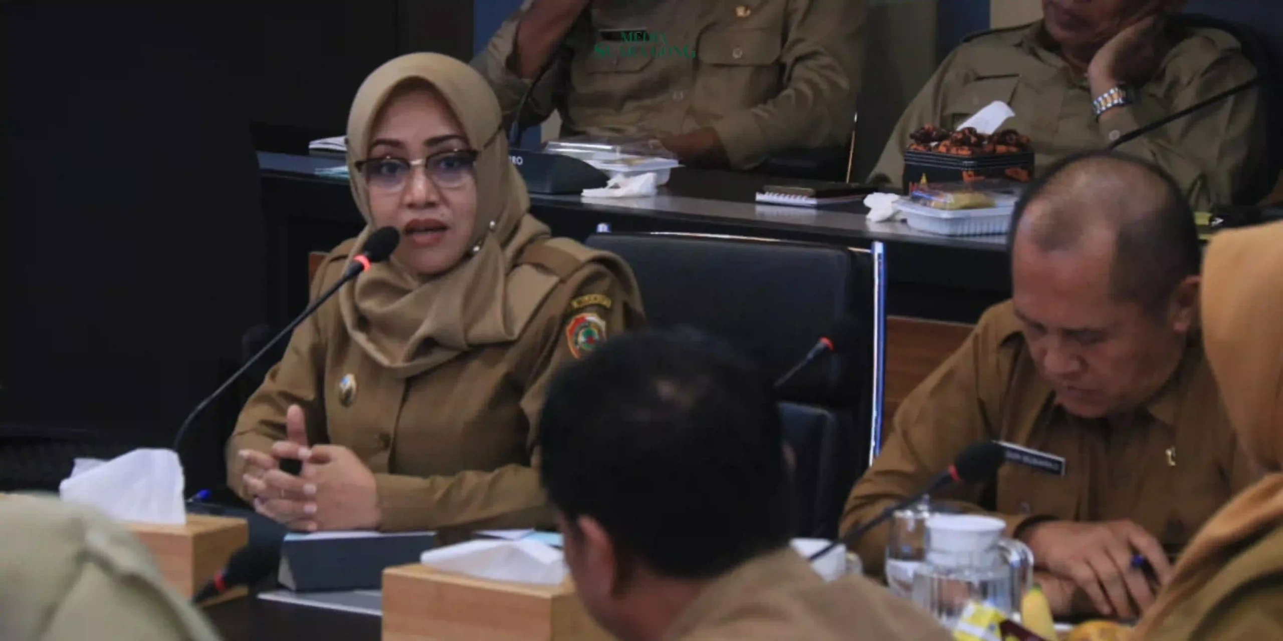 Dalam mengantisipasi dan meenangani Potensi Inflasi Jelang Nataru, Pemkab Mojokerto Gelar High Level Meeting pada Selasa (17/12/2024)