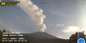 Gaes !!! Status Gunung Marapi Turun Menjadi Waspada