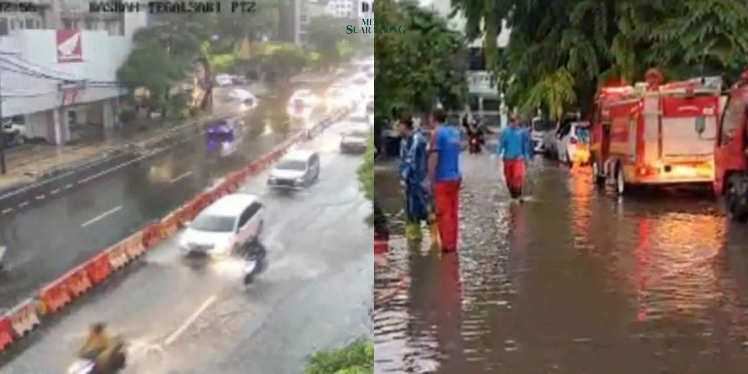 BMKG mengidentifikasi fenomena awan cumulonimbus (CB) sebagai penyebab utama terjadinya Hujan Lebat disertai Angin yang terjadi di Surabaya