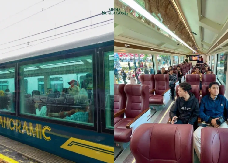 Kereta Panoramic dari KAI Daop Surabaya, Dengan Fitur Mewah dan asthetic yang siap mengantarmu pergi jalan-jalan di libur Nataru