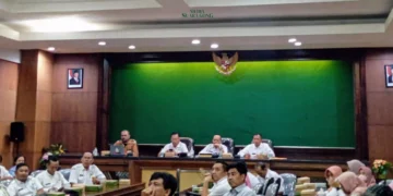 BPBD Kabupaten Jombang mengadakan seminar akhir penyusunan Dokumen RPB dan Dokumen RPKB, di Kantor Pemkab Jombang, Rabu (11/12/2024)