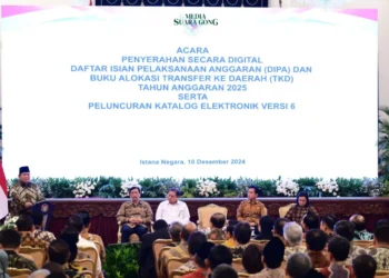 Presiden Republik Indonesia, Prabowo Subianto, secara resmi meluncurkan Katalog Elektronik atau E-Katalog Versi 6.0