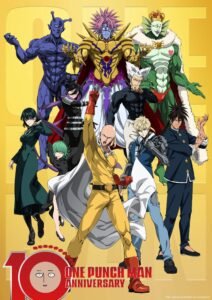 One-Punch Man Season 3 Siap Tayang di 2025, Rayakan 10 Tahun Debutnya