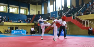 Sebanyak 870 atlet dari 21 kota/kabupaten di Jawa Timur berkumpul di Banyuwangi untuk mengikuti Kejuaraan Provinsi Taekwondo.