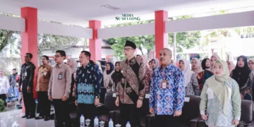 Wakil Bupati Jember Buka Sosialisasi dan Pelatihan Kader Desa Bangga, Serahkan Bantuan Fasilitas untuk Rumah DataKu