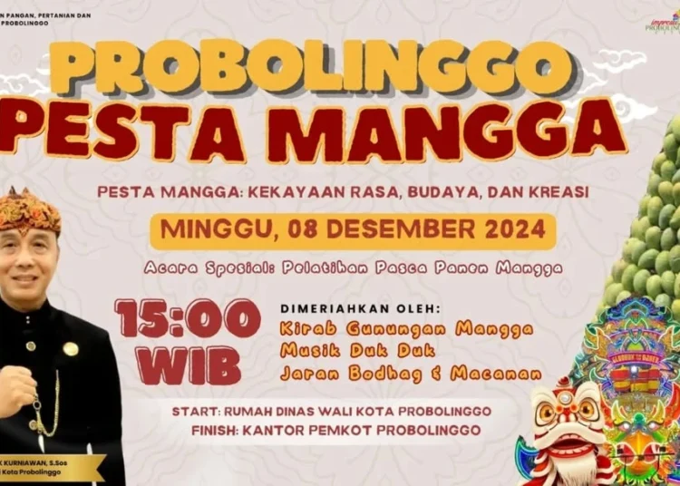 Kota Probolinggo kembali menjadi sorotan dengan digelarnya Pesta Mangga 2024 yang bertemakan “Kekayaan Rasa, Budaya, dan Kreasi”.