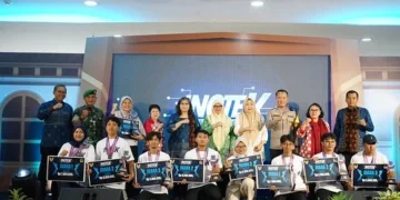 Acara ini menjadi ajang unjuk inovasi dari para pemenang Lomba Inotek 2024 dengan tema Teknologi Ramah Anak.