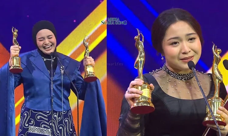 Salma Salsabil Raih Penghargaan AMI Awards 2024 Kategori Artis Solo Wanita Pop Terbaik (Media Suaragong)