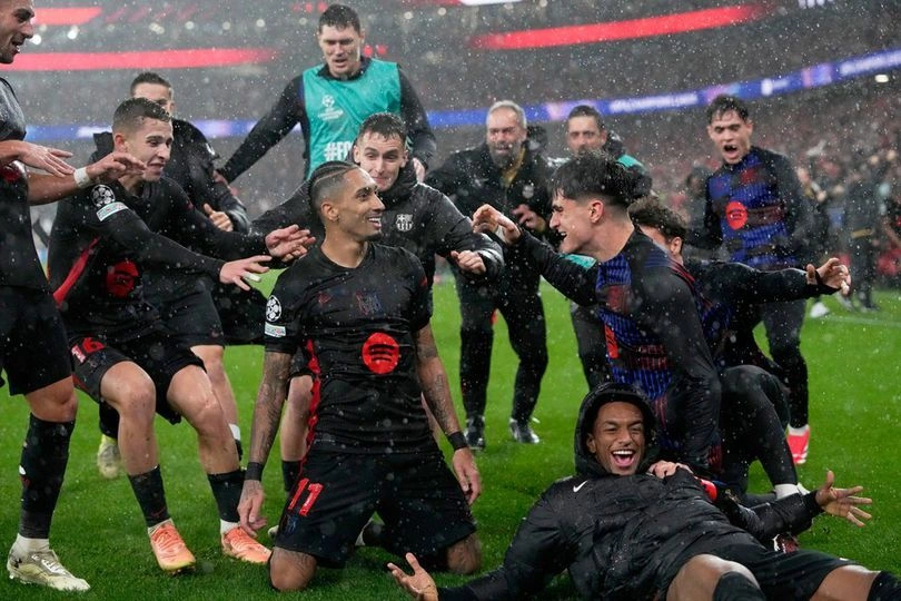 Barcelona menang atas Benfica semalam