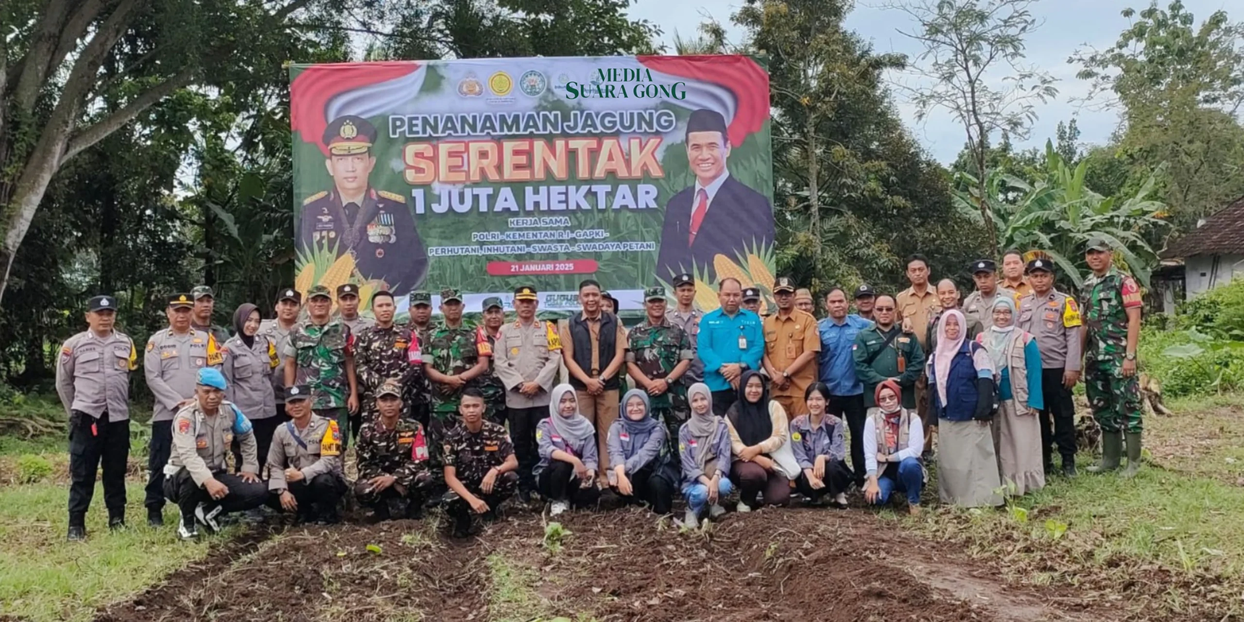 Kabupaten Jember Gelar Penanaman Jagung Serentak 1 Juta Hektar Dukung Swasembada Pangan 2025