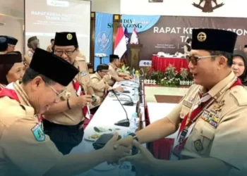 Kwarda Gerakan Pramuka Jawa Timur Ikuti Rakernas 2025