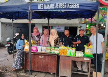 Operasi Pasar dan Pendataan Bapokting di Pasar Tanjung, Jember, Kendalikan Inflasi