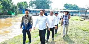 Pj. Gubernur Adhy Apresiasi Komitmen Pemerintah Pusat Atensi Perbaikan Saluran Irigasi Di Jatim