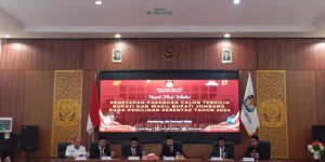KPU Jombang Tetapkan Warsubi-Salmanudin Sebagai Bupati dan Wakil Bupati Terpilih