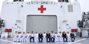 Menhan Jepang Apresiasi Kapal Rumah Sakit TNI AL Buatan PT PAL Indonesia