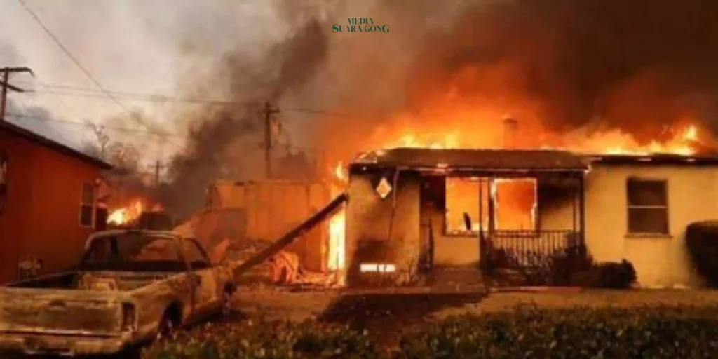 Kebakaran Los Angeles: 1.000 Bangunan Hancur dan 10 Tewas