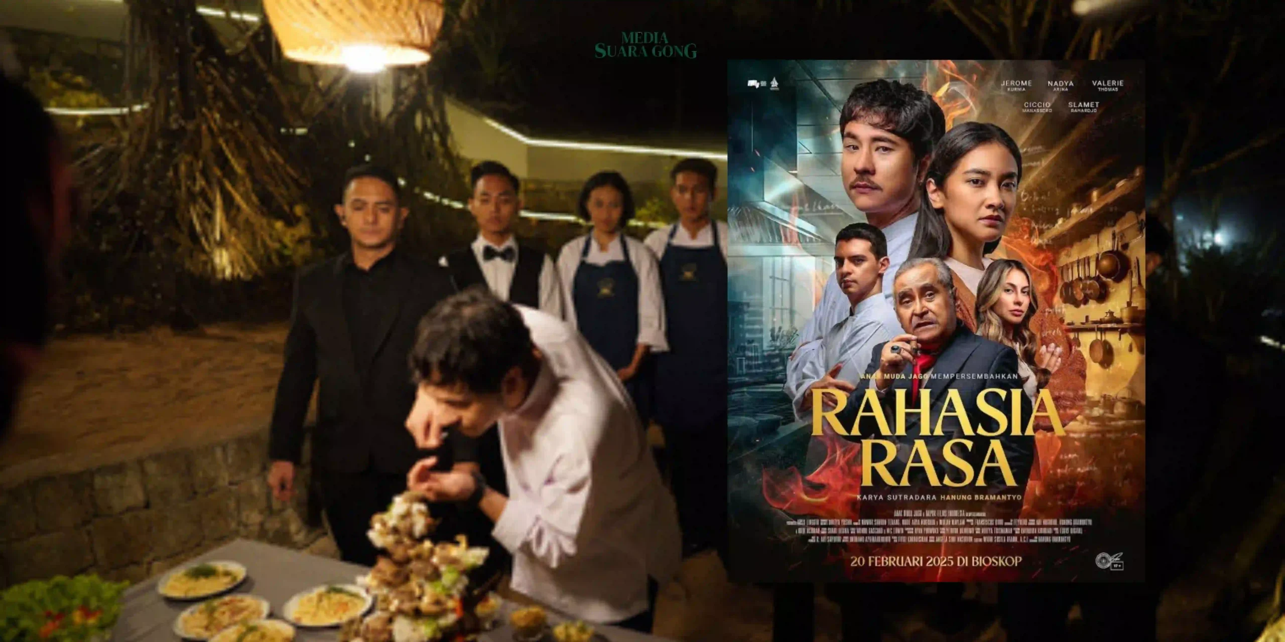 Dapur Film meluncurkan official poster dan trailer film “Rahasia Rasa” di Metropole XXI, merangkum cinta, ambisi, dan misteri dibalik kuliner