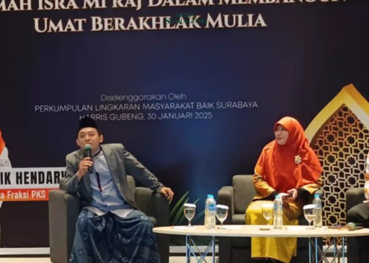 Peringati peristiwa Isra’ Mi’raj, anggota DPRD Provinsi Jawa Timur, menggelar acara sosialisasi bertajuk “Hikmah Isra’ Mi’raj"