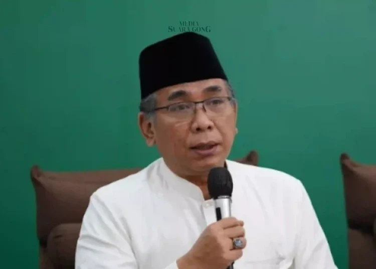 Ketua Umum PBNU, Yahya Cholil Staquf atau Gus Yahya, menyampaikan pandangannya terkait wacana libur sekolah selama Ramadan