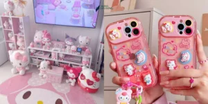 Hello Kitty: Ikon Kucing Imut Pink Putih