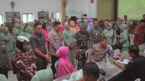 Rayakan HUT Persit KCK, Kodim Jombang Galang Donor Darah