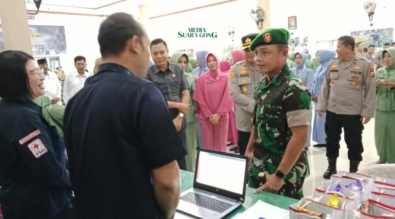 Rayakan HUT Persit KCK, Kodim Jombang Galang Donor Darah (Media Suaragong)