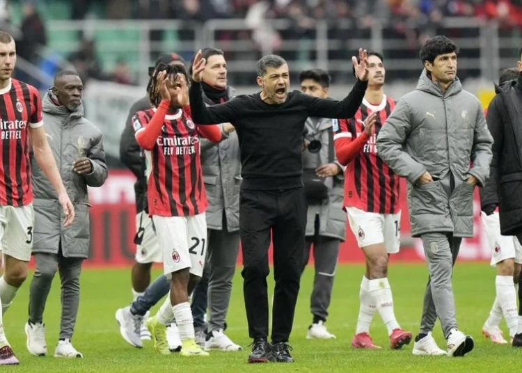 AC Milan harus ditahan imbang Inter Milan kemarin