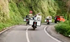 Heboh! Pedagang Bakso Bromo Jadi “Rider” MotoGP