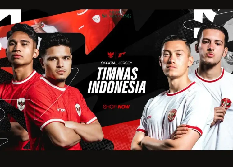 Kabar gembira buat para pecinta sepak bola Tanah Air! Erspo resmi meluncurkan jersey terbaru Timnas Indonesia