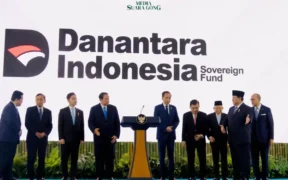 Presiden Prabowo Subianto resmi meluncurkan Badan Pengelola Investasi Daya Anagata Nusantara (Danantara Indonesia)