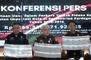 Uang Rp 565 Miliar terkait Kasus Korupsi Importasi Gula Disita Kejagung