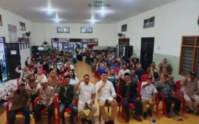 Anggota DPRD Prov Jatim, Cahyo Harjo Prakoso melaksanakan penyerapan aspirasi masyarakat (Reses) tahap I tahun 2025 di Kemlaten, Surabaya