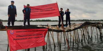 Pagar Laut Sepanjang 30,6 KM Berhasil Dibongkar Tuntas