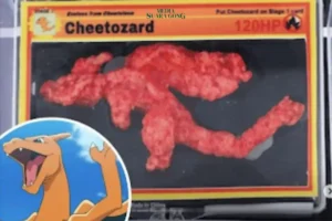Tawaran Ribuan Dolar Untuk Cheetos Flamin’ Hot Bentuk Charizard